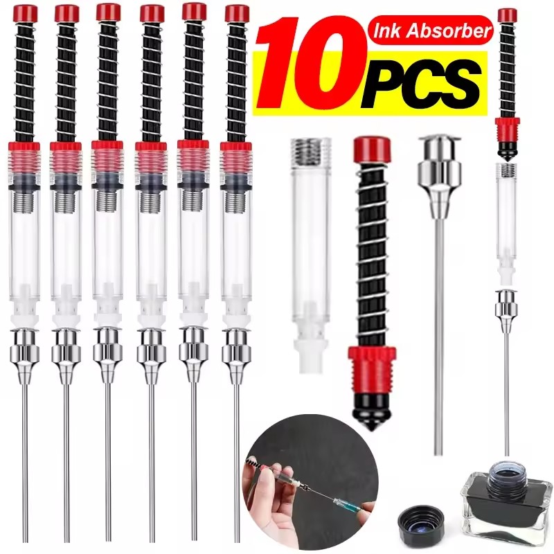 School Supplies - 1-10 adet dolma kalem mürekkep emici