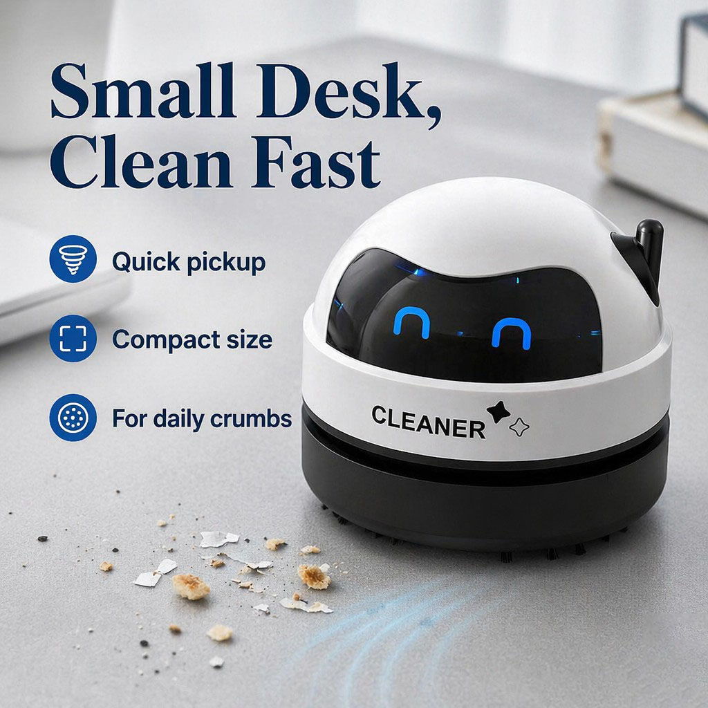 Mini Masaüstü Elektrikli Süpür - Mini Desktop Vacuum Cleaner For Eraser Dust incelemesi ve fiyatı