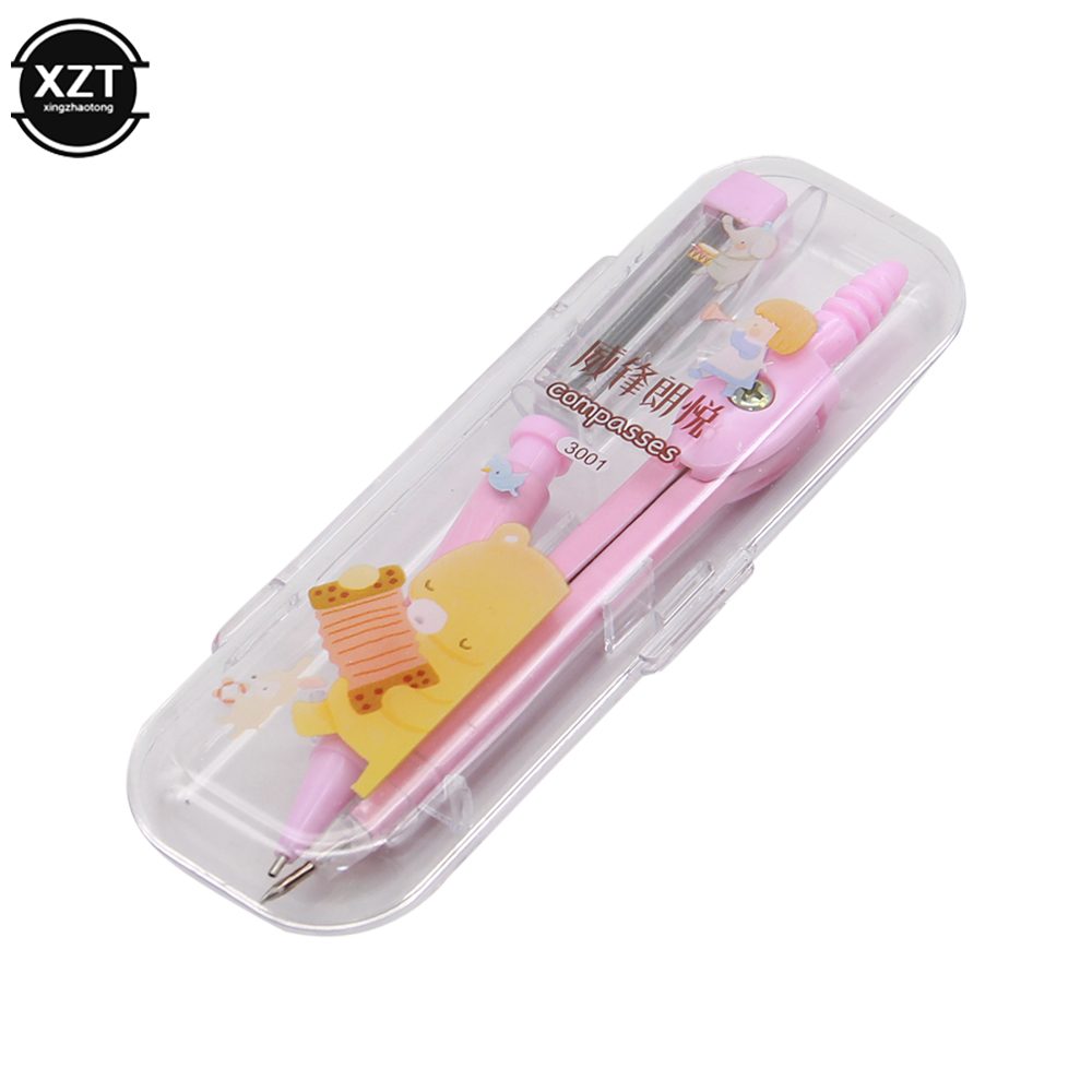 Okul pusula sevimli kız kırtas - Math Geometry Set With Compass incelemesi ve fiyatı