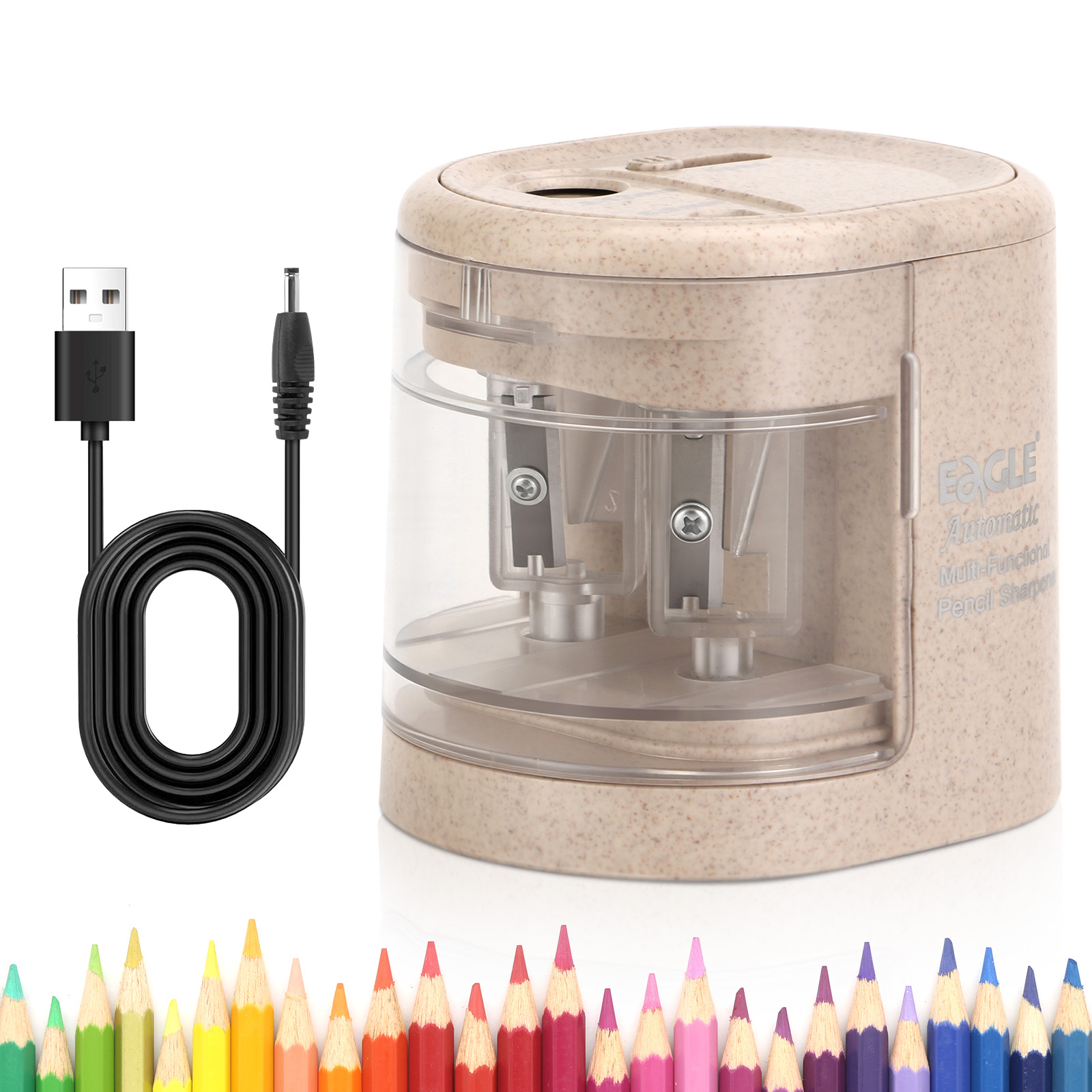 EAGLE Otomatik Elektrikli Kale - Electric Pencil Sharpener Usb incelemesi ve fiyatı