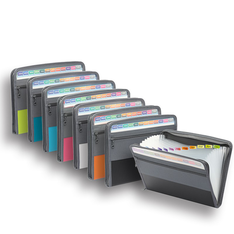 Güvenli Fermuarlı Akordeon Dos - Expandable Accordion File Folder 13 Pockets incelemesi ve fiyatı