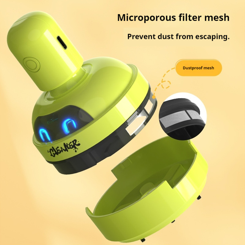 Yeni Versiyon Çizgi Film Mini  - Mini Desktop Vacuum Cleaner For Eraser Dust incelemesi ve fiyatı