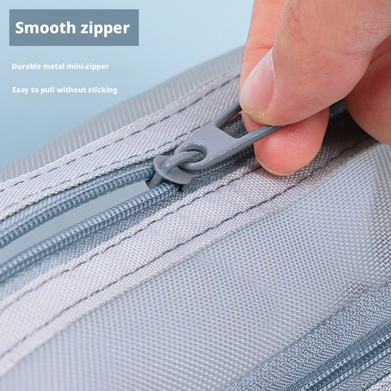 Çift Katmanlı Şeffaf Örgü Kale - Clear Mesh Pencil Pouch For Exam incelemesi ve fiyatı