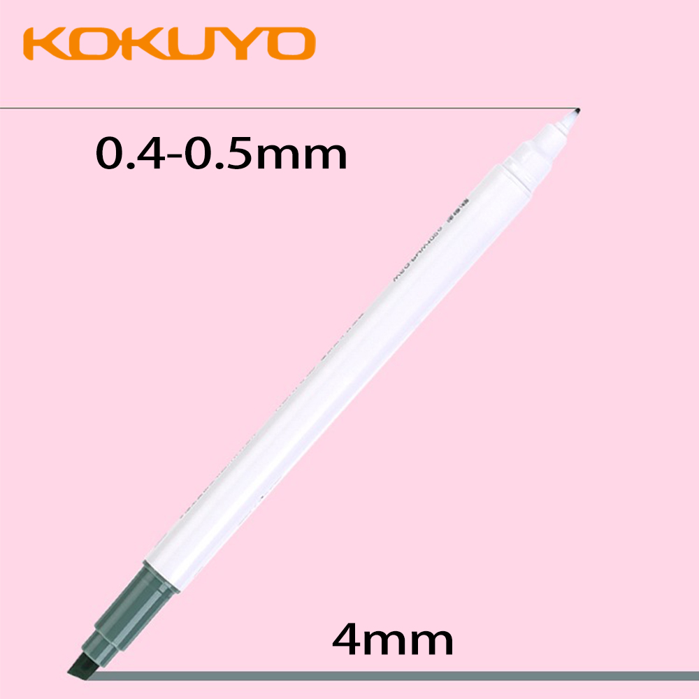 6 renk/set yeni japonya KOKUYO - Pastel Highlighter Set Double Ended incelemesi ve fiyatı