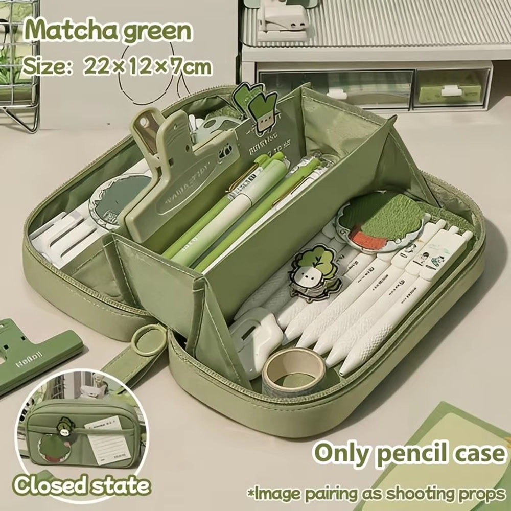 Büyük Kapasiteli Volkan Desenl - Aesthetic Large Pencil Case Pouch incelemesi ve fiyatı