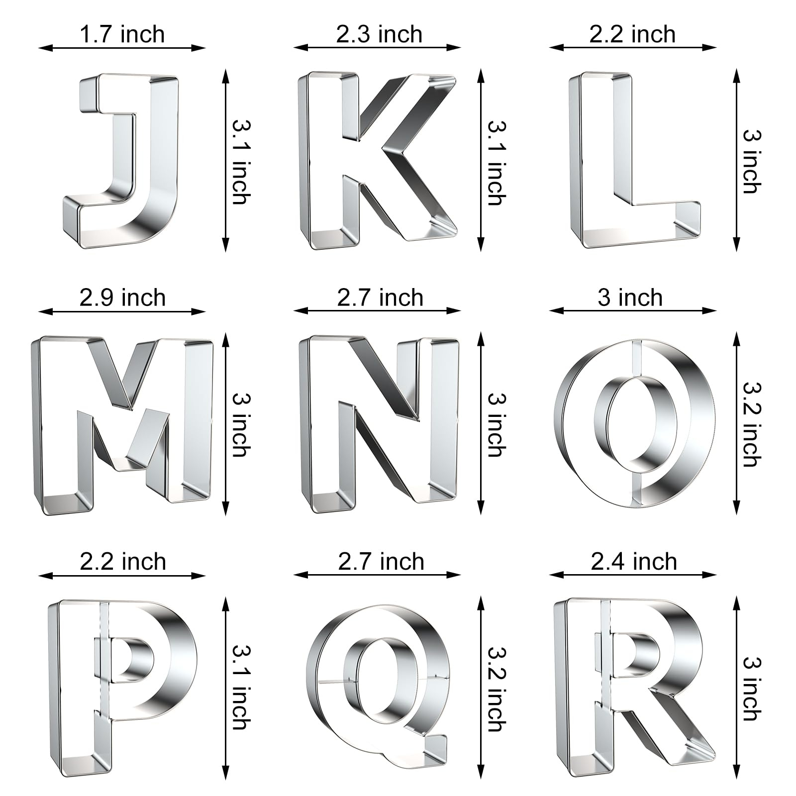 Harf Kurabiye Kesici Şekilleri - Writing Tools incelemesi ve fiyatı