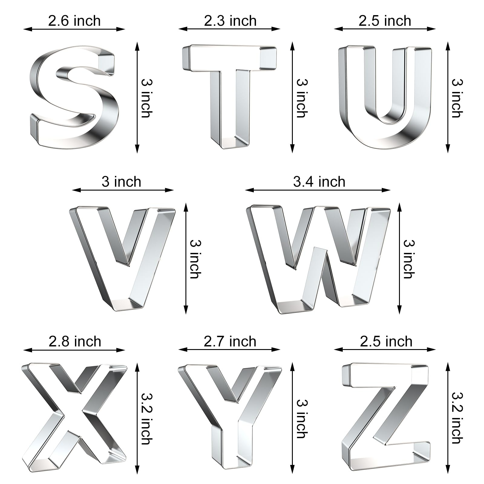 Harf Kurabiye Kesici Şekilleri - Writing Tools incelemesi ve fiyatı