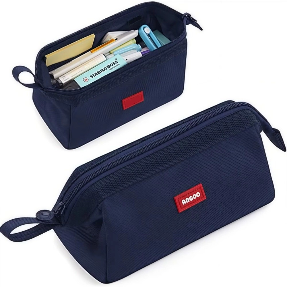 Oxford Kumaş Kanvas Kalem Kutu - Aesthetic Large Pencil Case Pouch incelemesi ve fiyatı