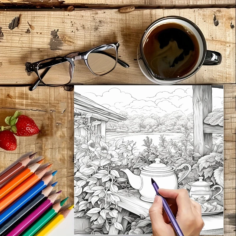 Bahçelerde Çay İçmek Yetişkinl - School Supplies incelemesi ve fiyatı