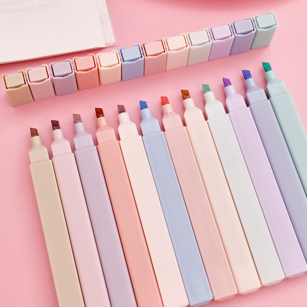 Renkli Fosforlu Kalemler 6 ade - Pastel Highlighter Set Double Ended incelemesi ve fiyatı